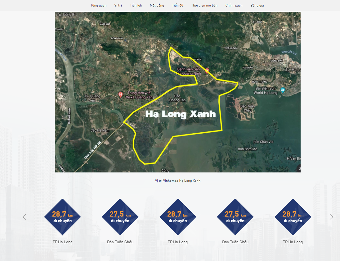 Chính sách bán hàng và ưu đãi vay vốn Vinhomes Hạ Long Xanh