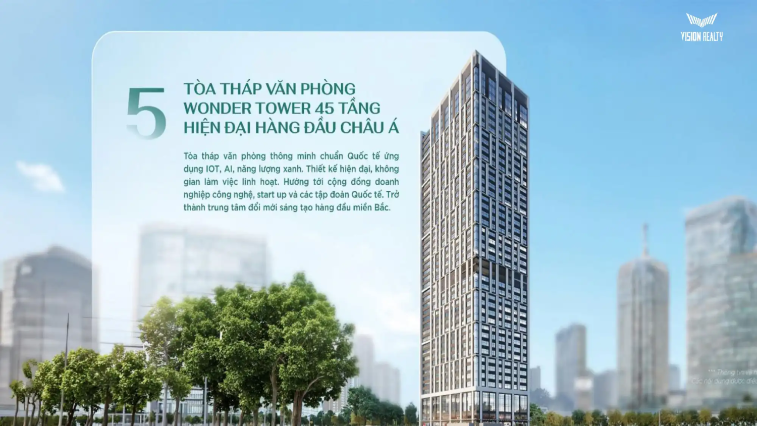Thap Van Phong Wonder Tower 45 tang